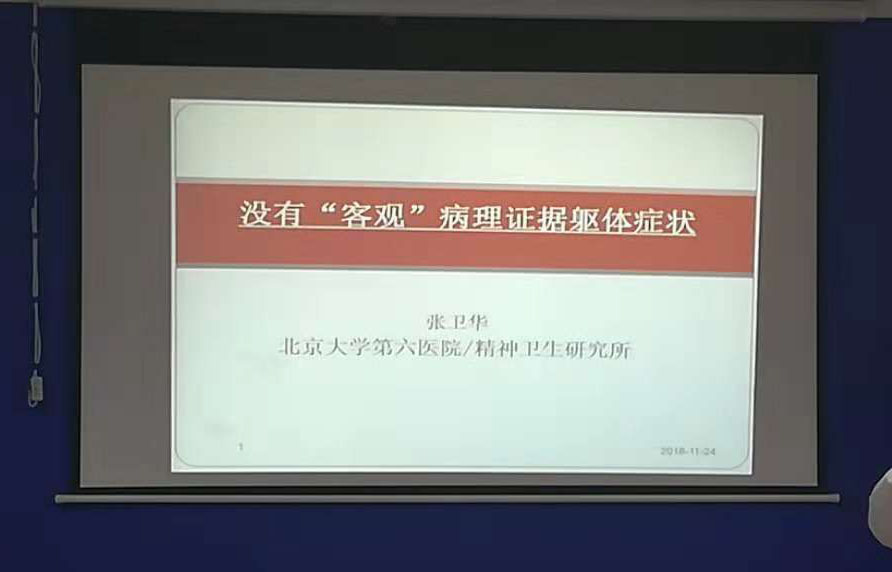 与北京名院共进步:青岛安宁医院特邀张卫华主任会诊座谈实录
